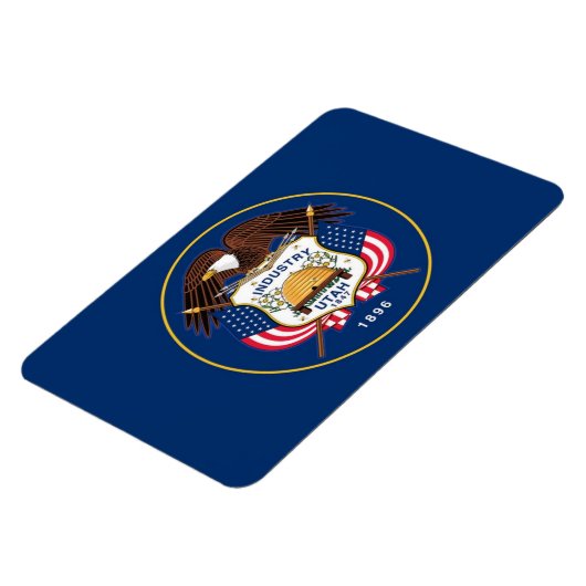 Utah State flag Magneet (Linkerzijde)