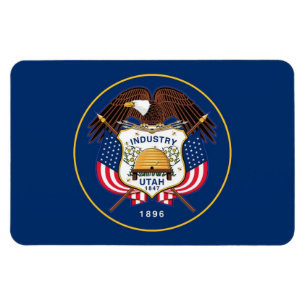 Utah State flag Magneet