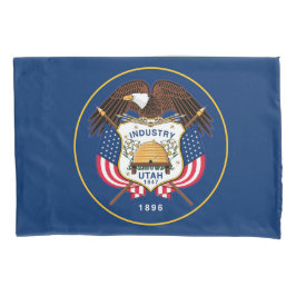 Utah State Flag Print Patriot Kussensloop