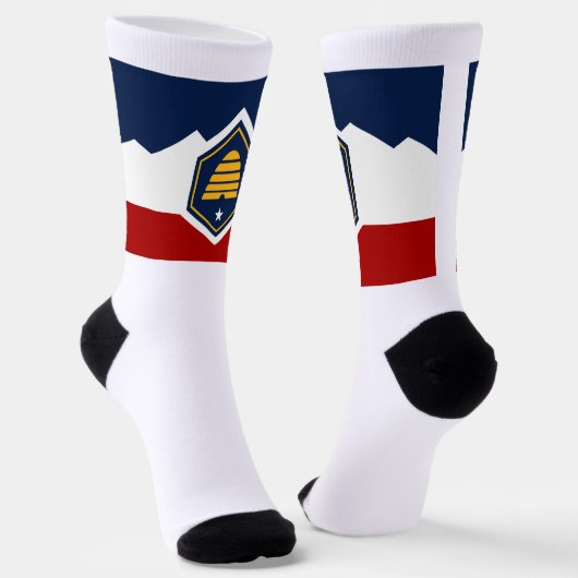 Utah State flag Sokken (Gebogen)