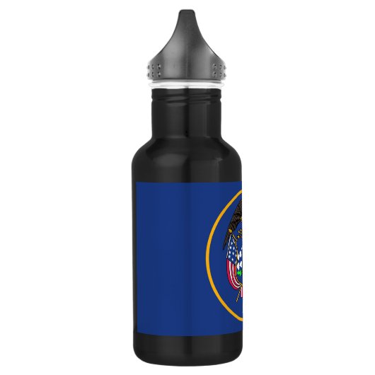 Utah State Flag Vrijheidsfles Waterfles (Links)