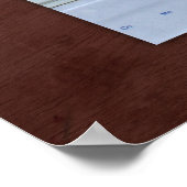 Utah State License Bord Map Poster (Hoek)