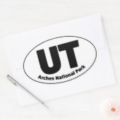 Utah sticker voor RV, vrachtwagen, Auto (Envelop)