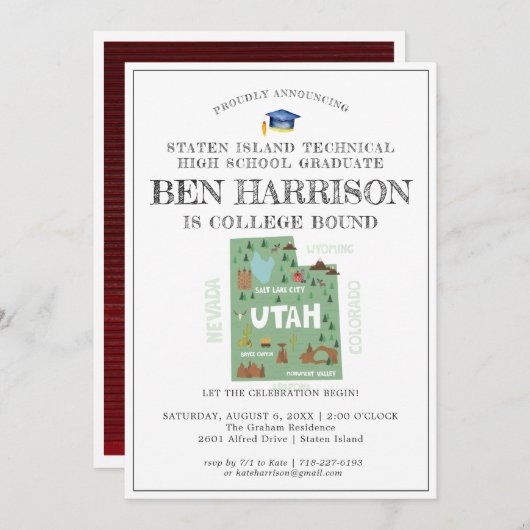 Utah | Studieacademie (Voorkant / Achterkant)