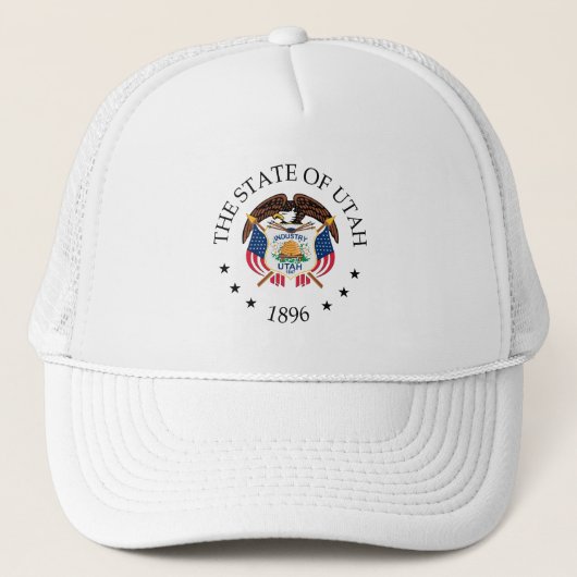 Utah-teken Trucker Pet (Voorkant)