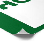 Utah Thuis Weg Van Poster Bord (Hoek)