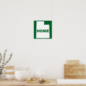 Utah Thuis Weg Van Poster Bord (Keuken)