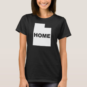 Utah Thuis Weg Van Staat T-Shirt Tees