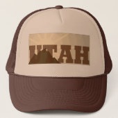 Utah  Trucker Hat Trucker Pet (Voorkant)