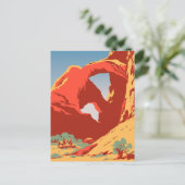 Utah Unedited  Foto's Old Aesthetic Afbeelding Briefkaart (Staand voorkant)