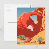 Utah Unedited  Foto's Old Aesthetic Afbeelding Briefkaart (Voorkant / Achterkant)