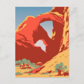 Utah Unedited Foto's Old Aesthetic Afbeelding Briefkaart (Voorkant)