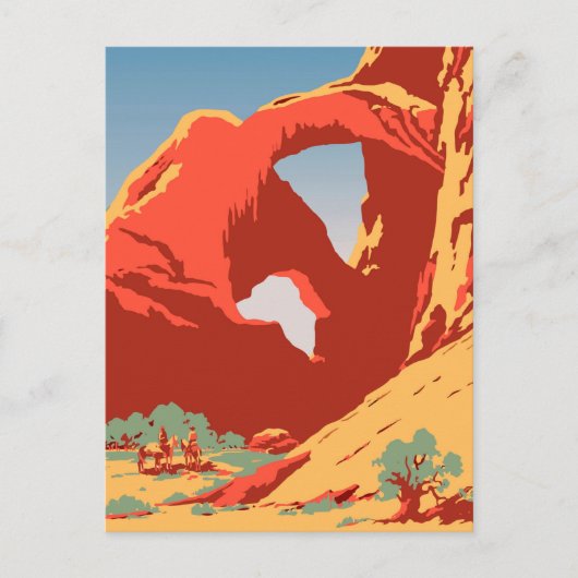 Utah Unedited  Foto's Old Aesthetic Afbeelding Briefkaart (Voorkant)