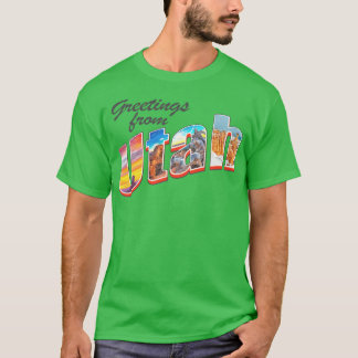 Utah US Reizen Vakantie reis T-shirt