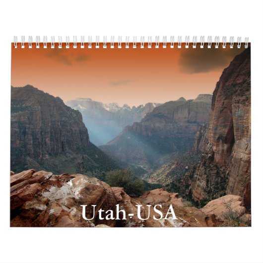 Utah-USA Kalender (Hoes)