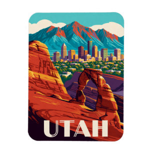 Utah USA Mighty Five Nationaal Parken Roadtrip 🏜️ Magneet
