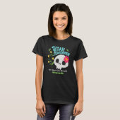 Utah Ut State Rebellious Gardener Cute Skull Flowe T-shirt (Voorkant volledig)