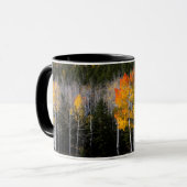 Utah, Verenigde Staten. Aspen Trees (Populus Tremu Mok (Voorkant links)