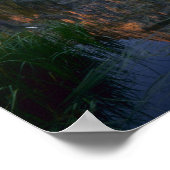 UTAH. Verenigde Staten. Mt. Magog gereflecteerd in Poster (Hoek)