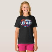 Utah Verenigde Staten T-shirt (Voorkant volledig)