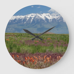 Utah, Verenigde Staten. Timpanogos ruist boven Grote Klok