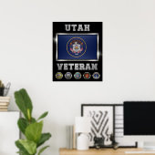 Utah Veteran-poster Poster (Thuiskantoor)