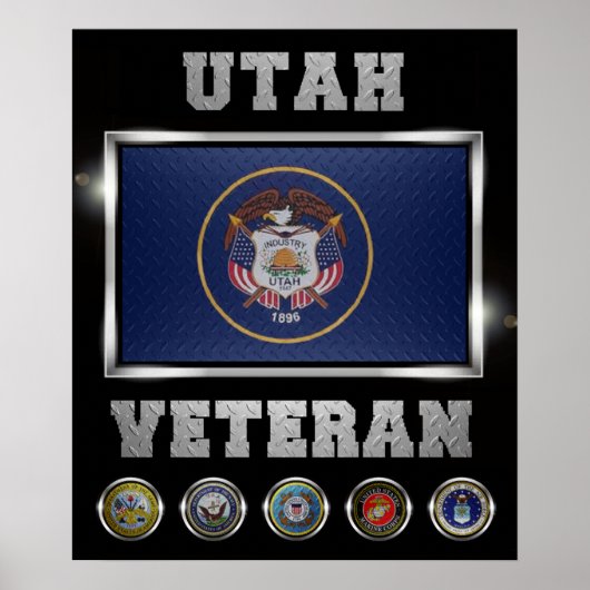 Utah Veteran-poster Poster (Voorkant)