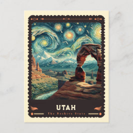 Utah | Vincent van Gogh geïnspireerd Briefkaart