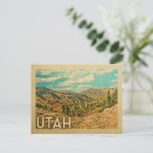 Utah Vintage Travel Briefkaarten (Staand voorkant)