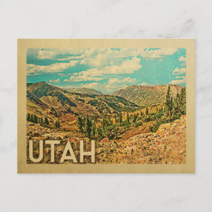Utah Vintage Travel Briefkaarten