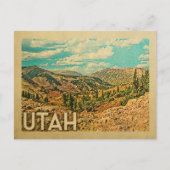 Utah Vintage Travel Briefkaarten (Voorkant)