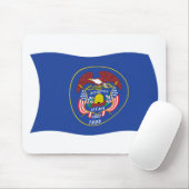 Utah Vlag Muismat (Met muis)
