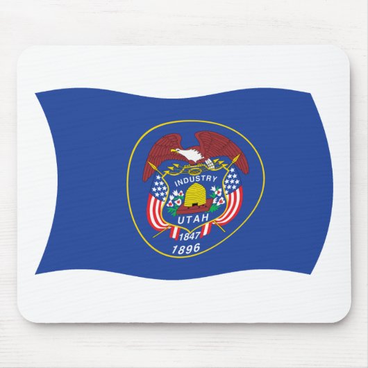Utah Vlag Muismat (Voorkant)