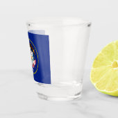 Utah vlag shot glas (Rechts)