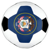 Utah vlag voetbal (Gedraaid)