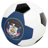 Utah vlag voetbal (Drie kwart)
