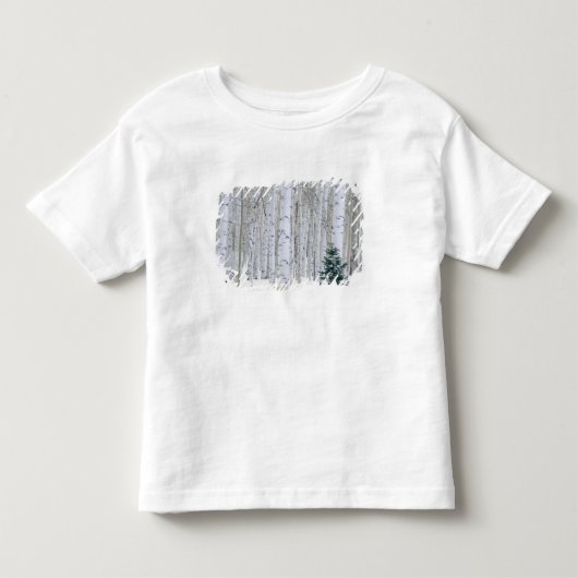 UTAH. VS. Espen (Populus tremuloides) & Douglasspa Kinder Shirts (Voorkant)