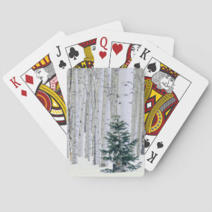 UTAH. VS. Espen (Populus tremuloides) & Douglasspa Speelkaarten