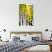 Utah. VS. Espenbomen (Populus Tremuloides) Canvas Afdruk (Insitu (Slaapkamer))