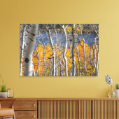 Utah, VS. Espenbomen (Populus Tremuloides) Canvas Afdruk (Insitu (Woonkamer))