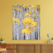 UTAH. VS. Espenbos (Populus tremuloides) in Canvas Afdruk (Insitu (Woonkamer))