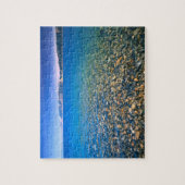 UTAH. VS. Helder water van Bear Lake onthult Legpuzzel (Verticaal)