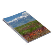 Utah, VS. Mt. Timpanogos rijst erboven Notitieboek (Rechterzijde)