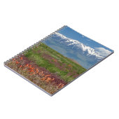 Utah, VS. Mt. Timpanogos rijst erboven Notitieboek (Linkerzijde)