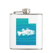 Utah Wave Gevist Heupfles (Voorkant)