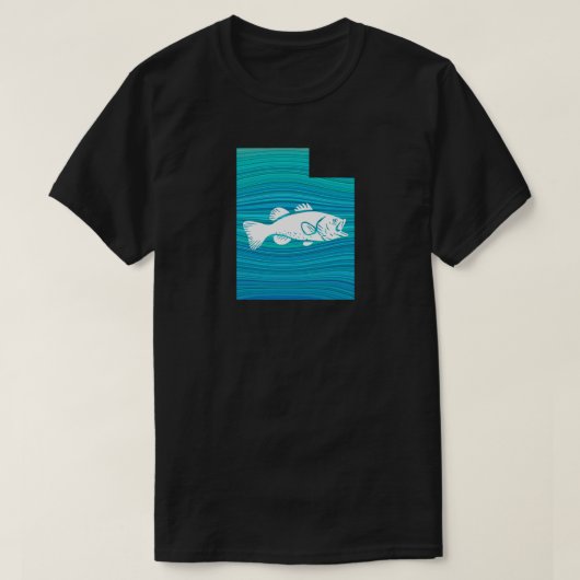 Utah Wave Gevist T-shirt (Design voorkant)