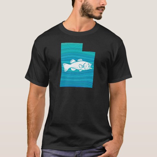 Utah Wave Gevist T-shirt (Voorkant)