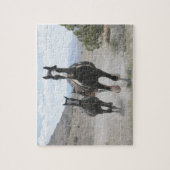 Utah Wild Horses die lopen Legpuzzel (Verticaal)
