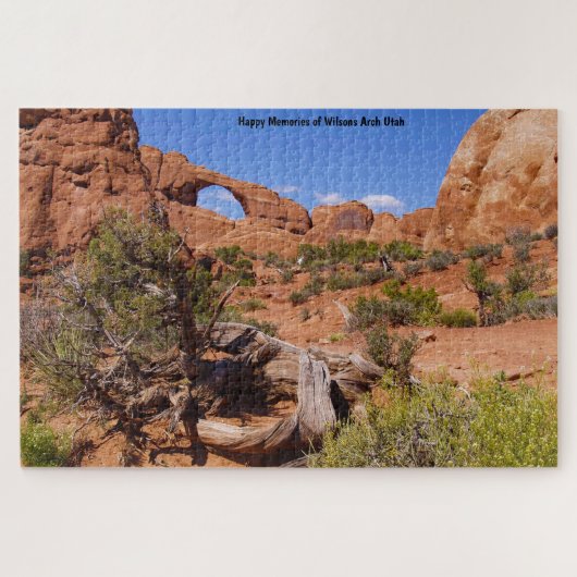 Utah Wilsons Arch. Jigzaag Puzzle Legpuzzel (Horizontaal)