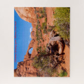 Utah Wilsons Arch. kerstcadeautjes Legpuzzel (Verticaal)